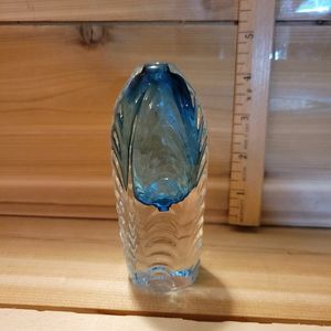 Vintage(1988) Glass Bud Vase(signed)
